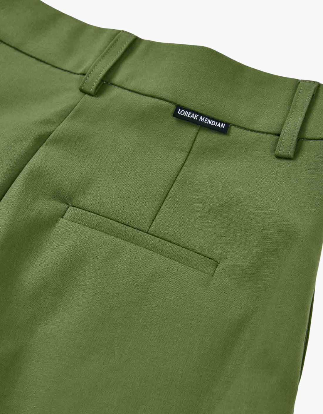 Pantalon tiro alto pinzas "Marina"