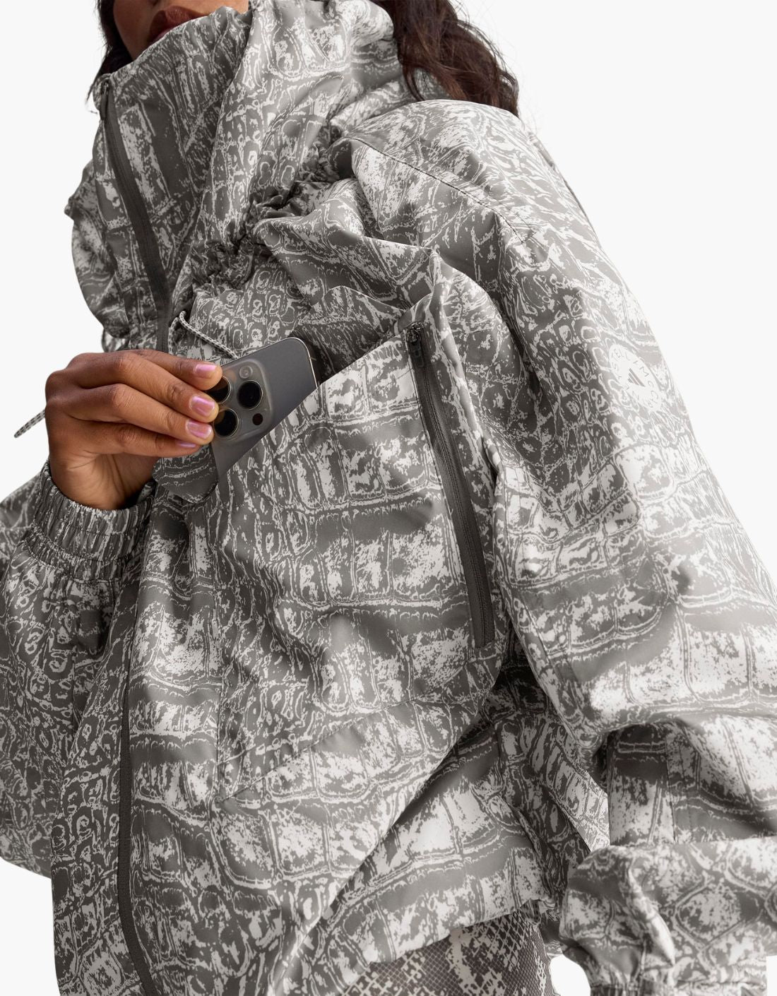 Crocodile print jacket - aSMC