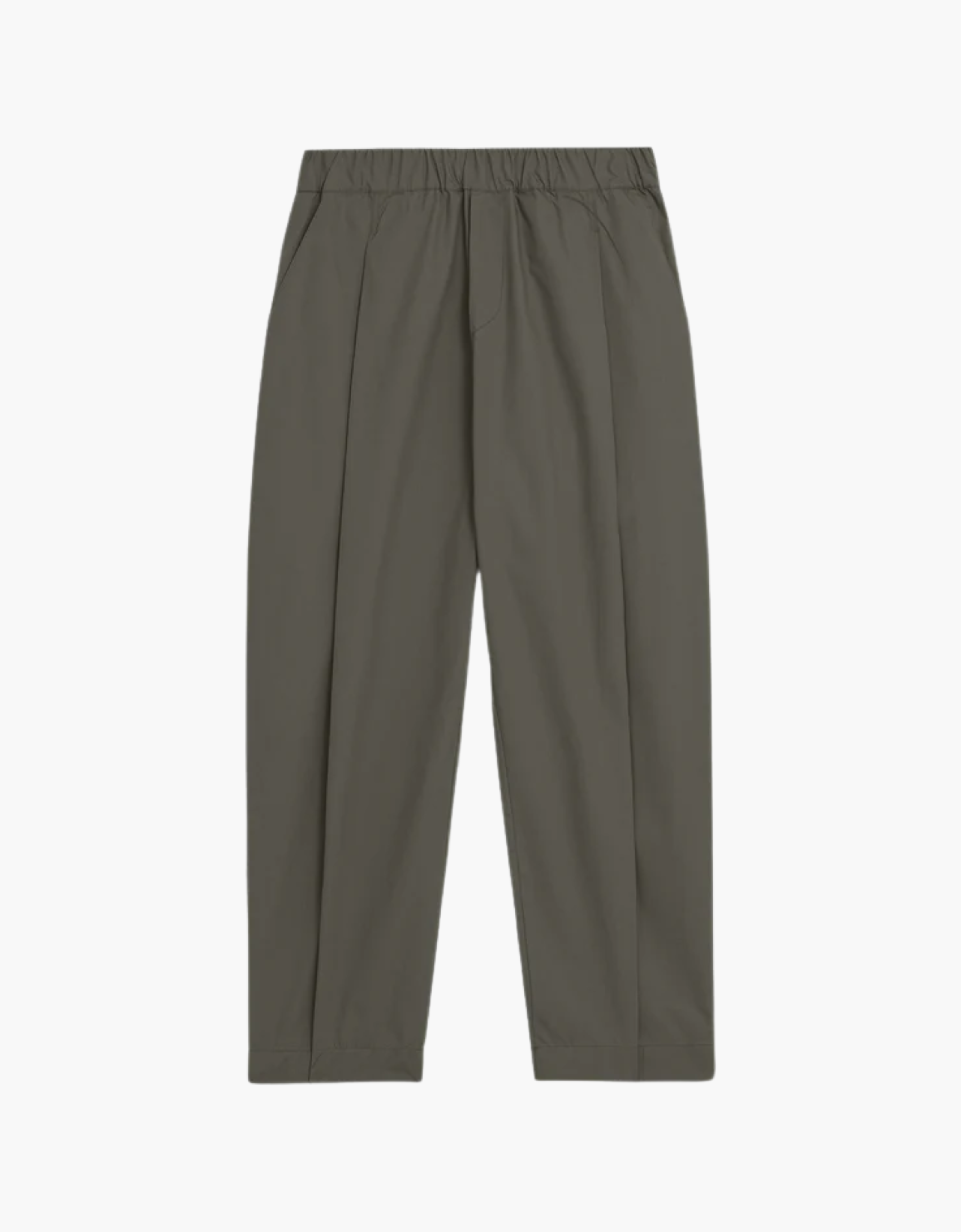 Pantalon de popelina pinzas