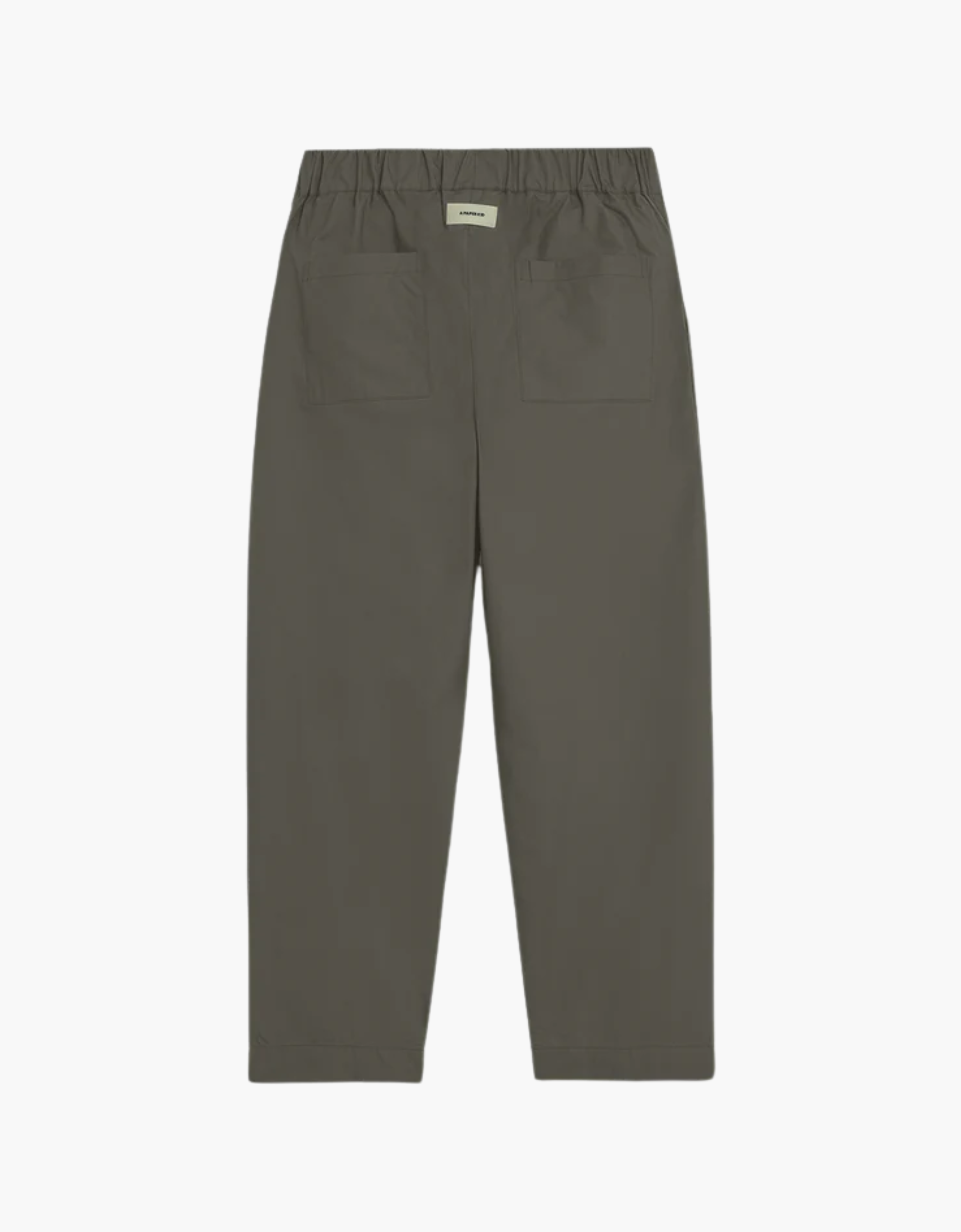 Pantalon de popelina pinzas