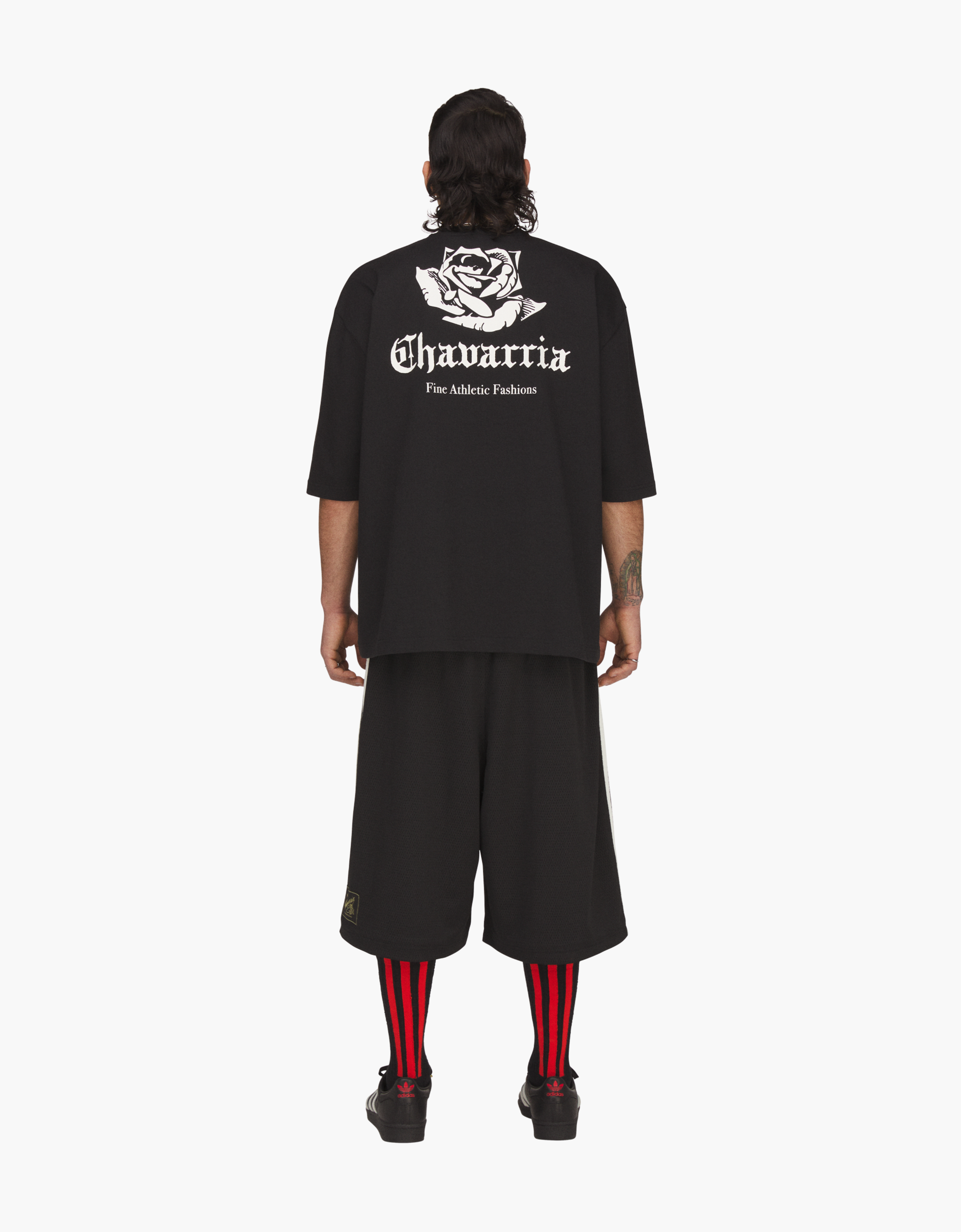 Camiseta logo tee "CHAVARRIA ROSE" - aWC