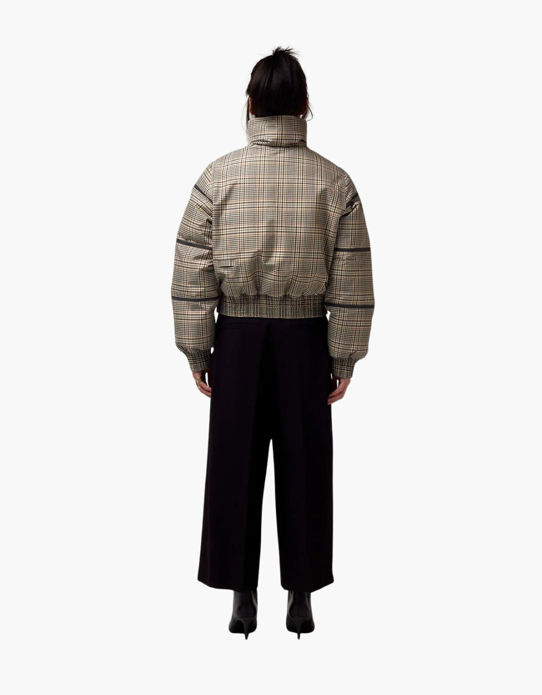 Abrigo acolchado "Amaya Classic Check"