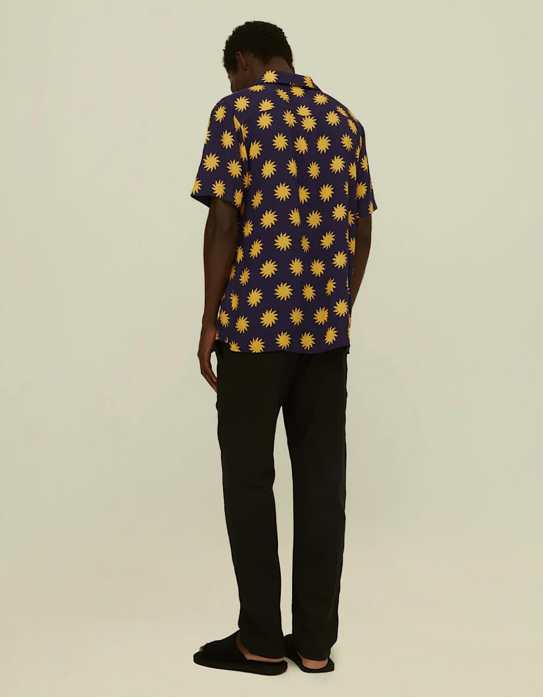 Pantalón Lino Negro