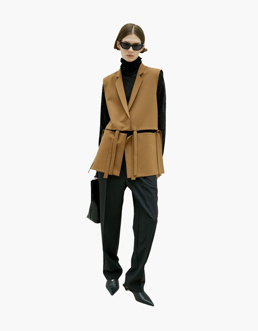 Chaleco atado con lazos "Sigarro"