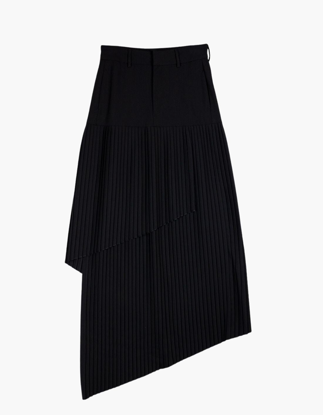 Falda tablas Negra MM6