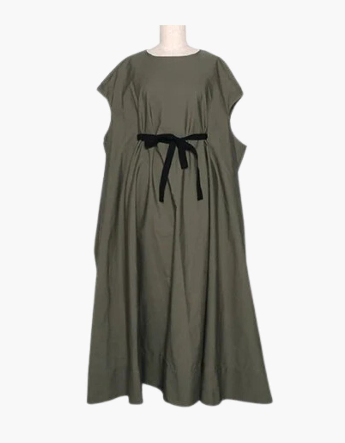 Vestido cinturón negro MM6 - S52DG0024