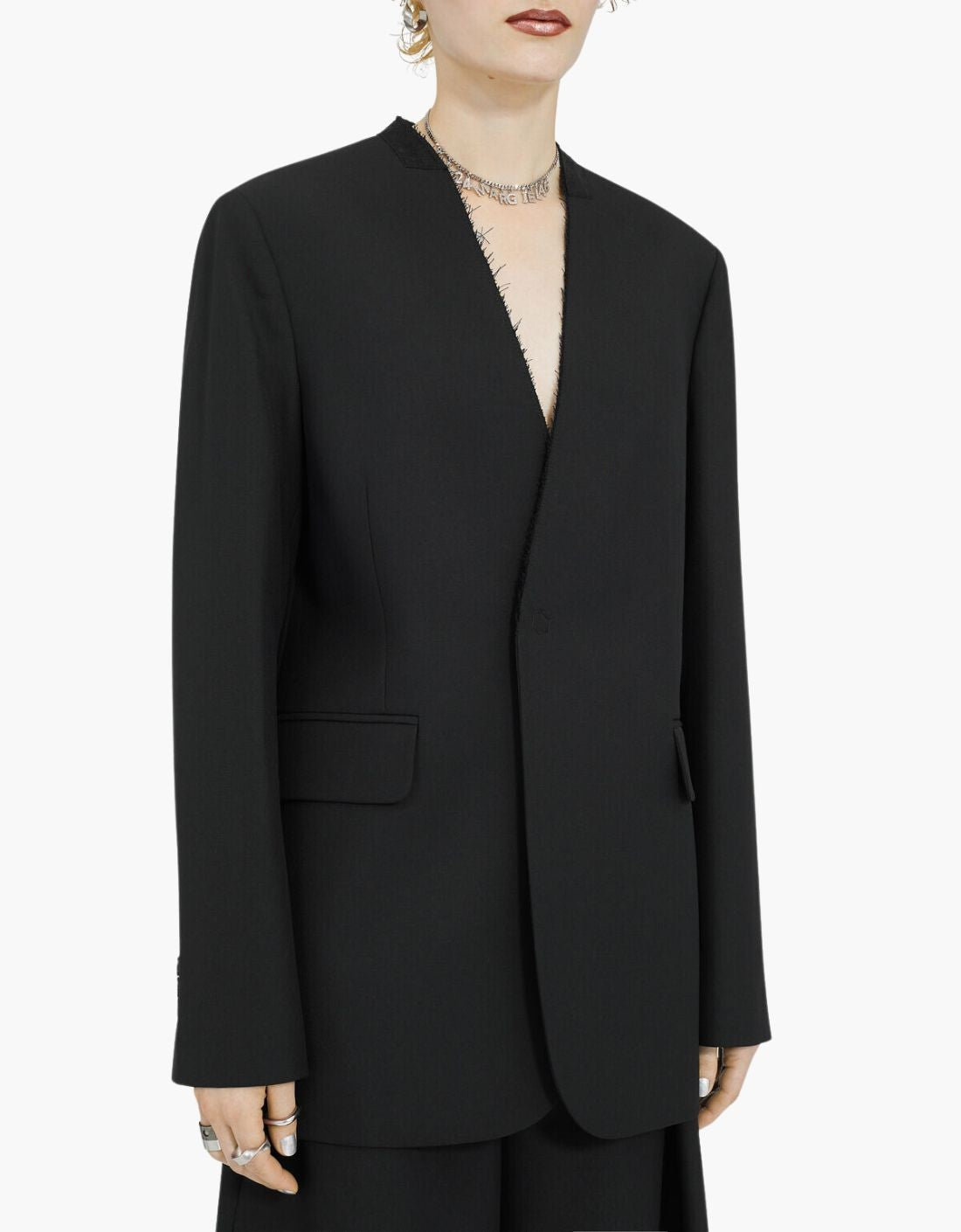 Americana Sastre Negro MM6 - S52BN0137