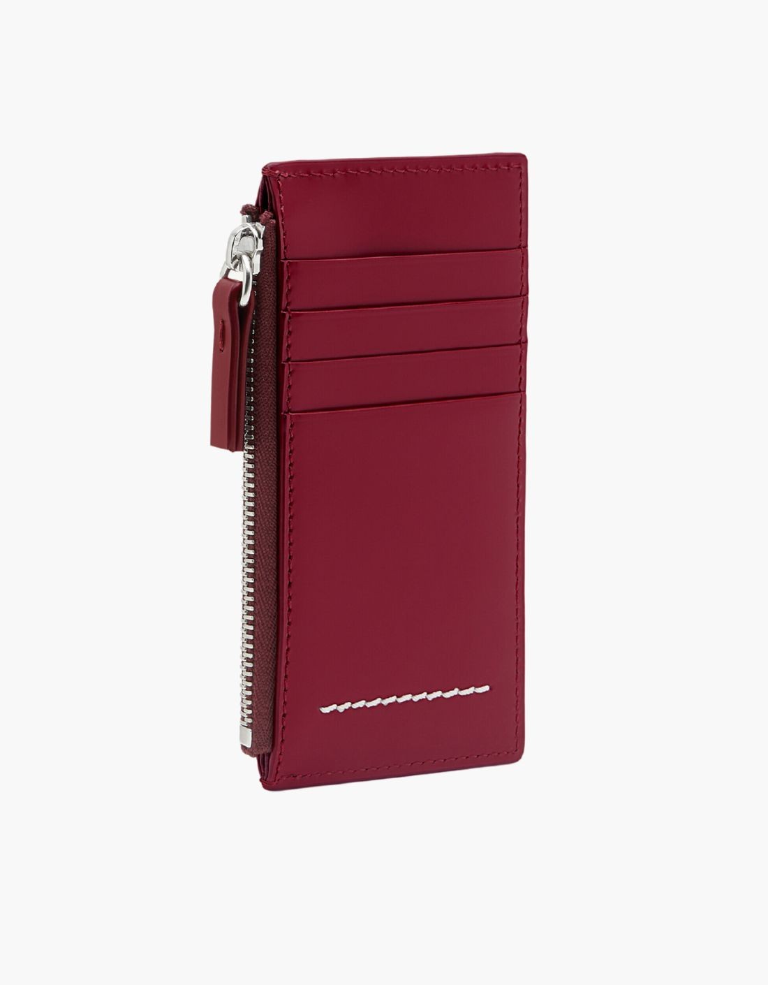 Tarjetero con cremallera numeric Granate MM6 - SA5UI0011