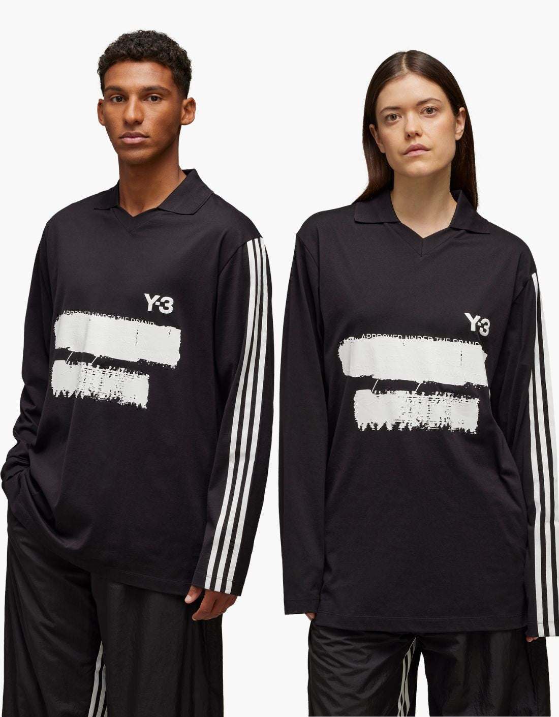 Camiseta print delantero "Crossed" Y-3