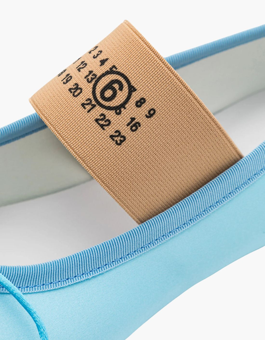 Bailarina Anatomic satén- MM6 AZUL