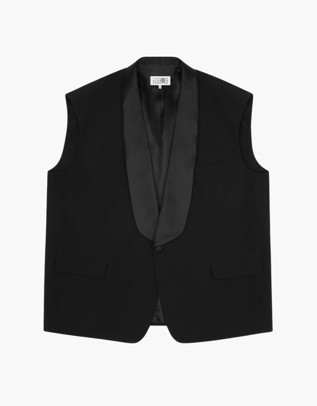 Chaleco solapa esmoquin "Lapel" - MM6