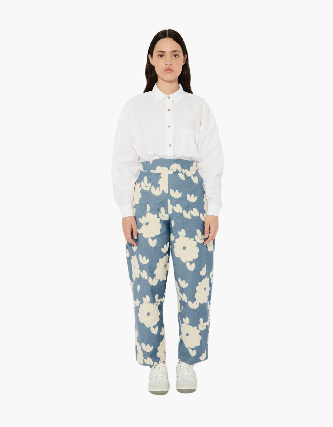 Pantalon "Peony Flowers"