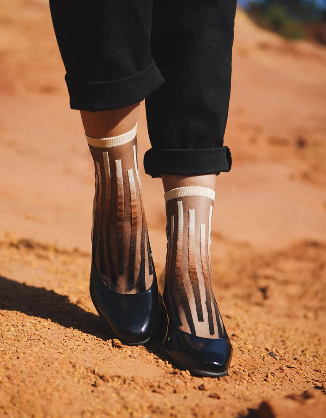 Bryce Canyon Socks - Brune