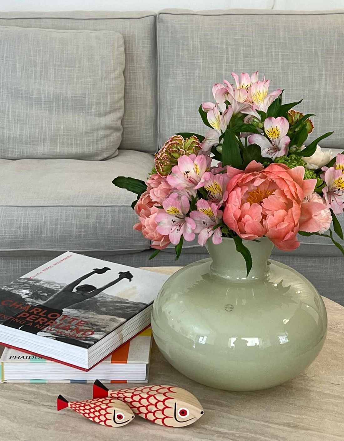 Wooden Dolls "Mother Fish & Child"