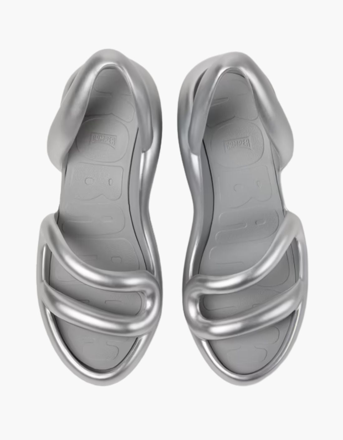 Sandalia Tacón "Kobarah" - Grey