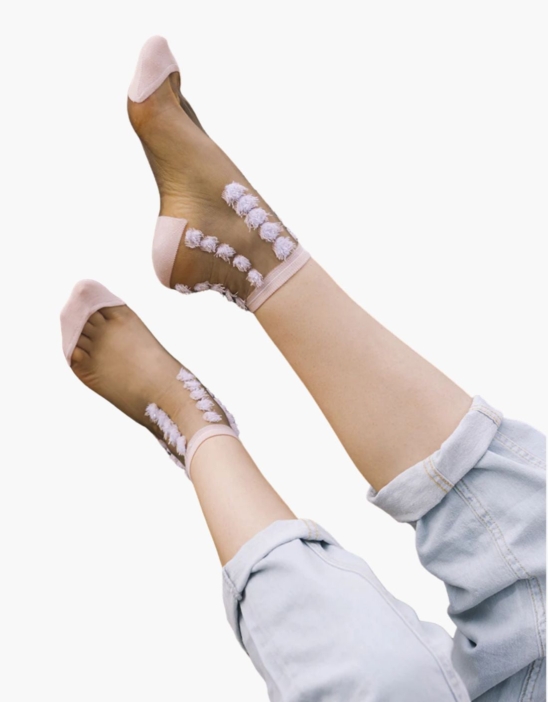 "London Eye Pink" Socks