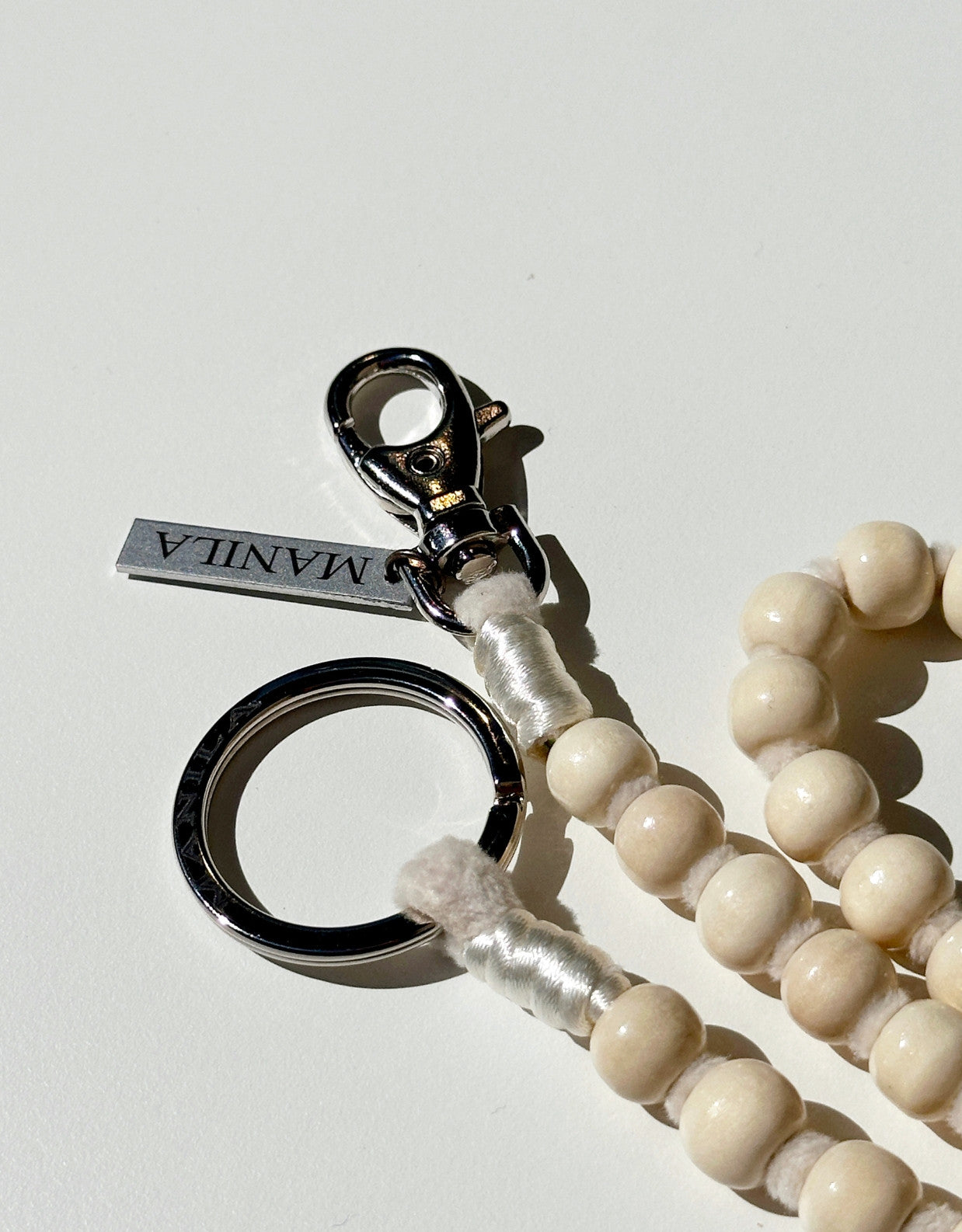 Lanière pour smartphone « Charito » à perles - 125 cm