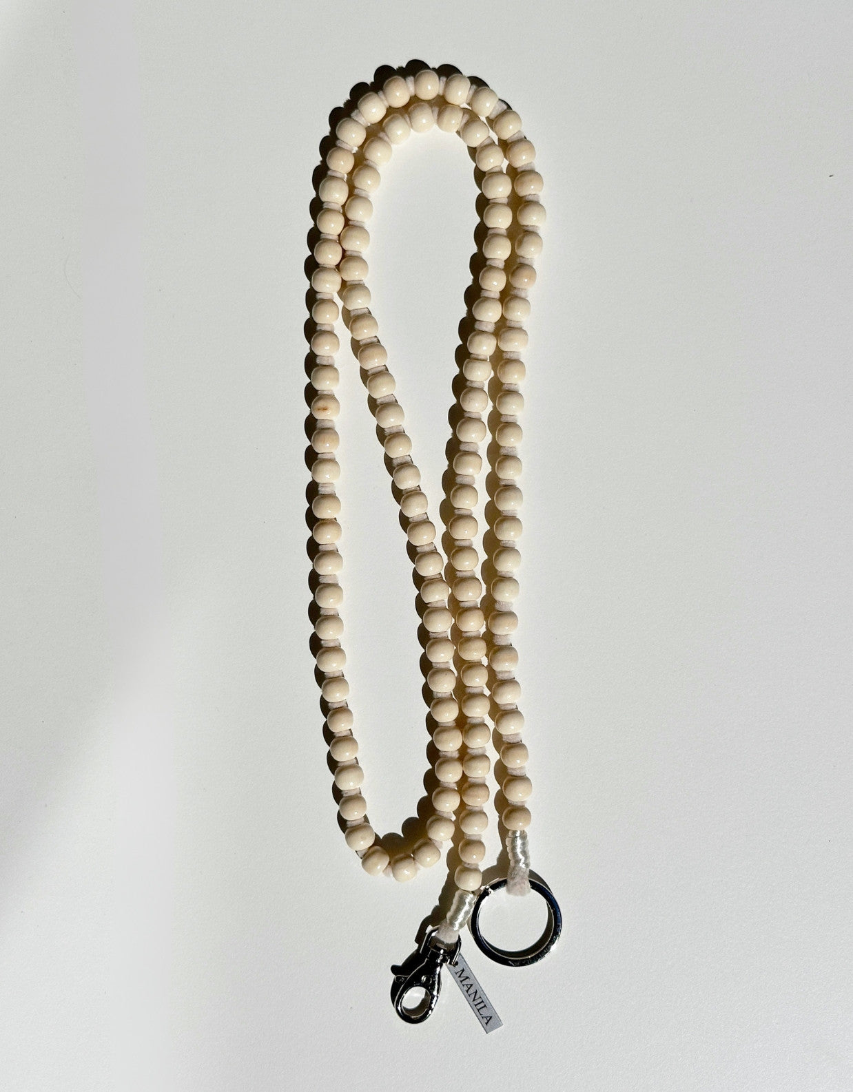 Lanière pour smartphone « Charito » à perles - 125 cm