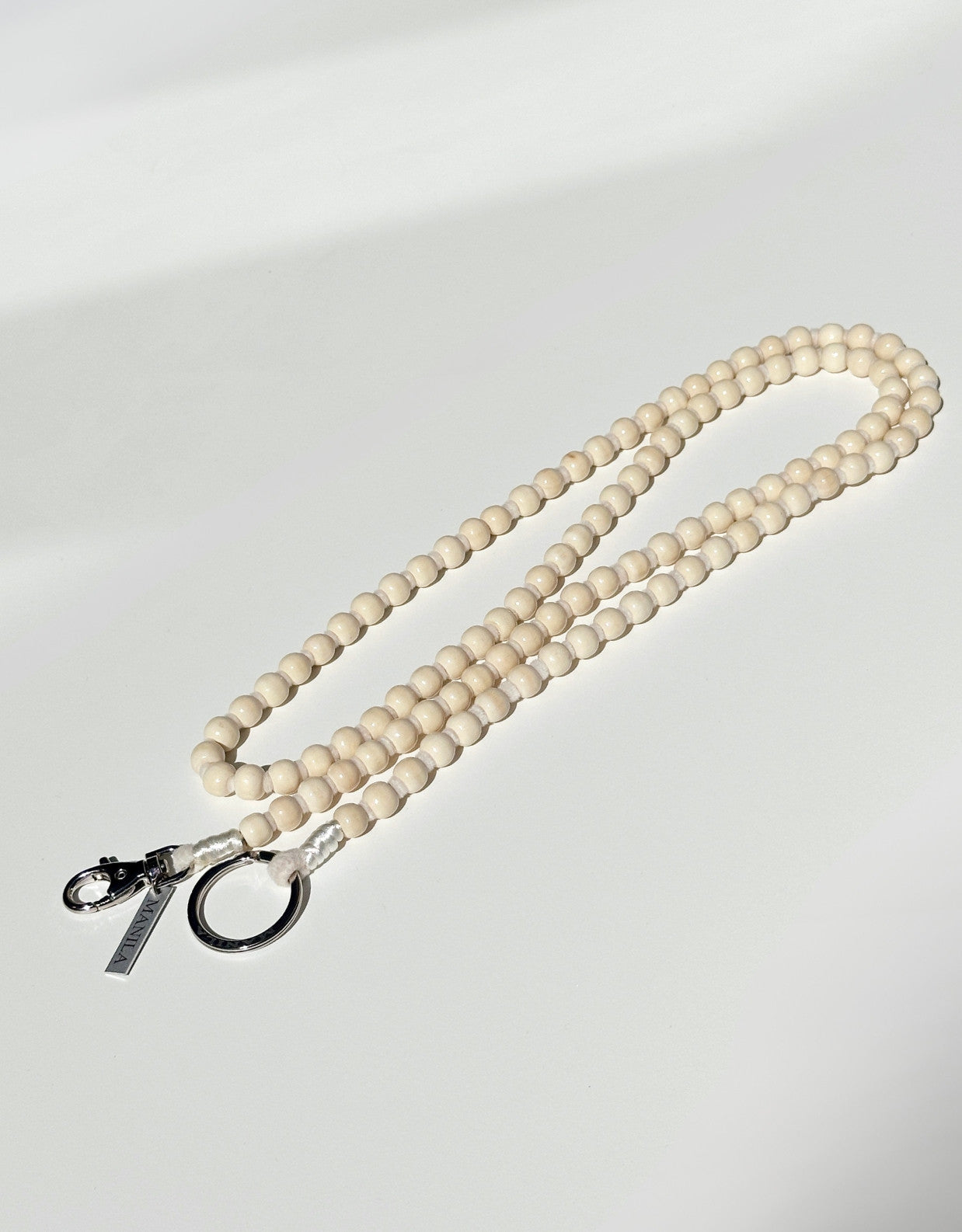 Lanière pour smartphone « Charito » à perles - 125 cm