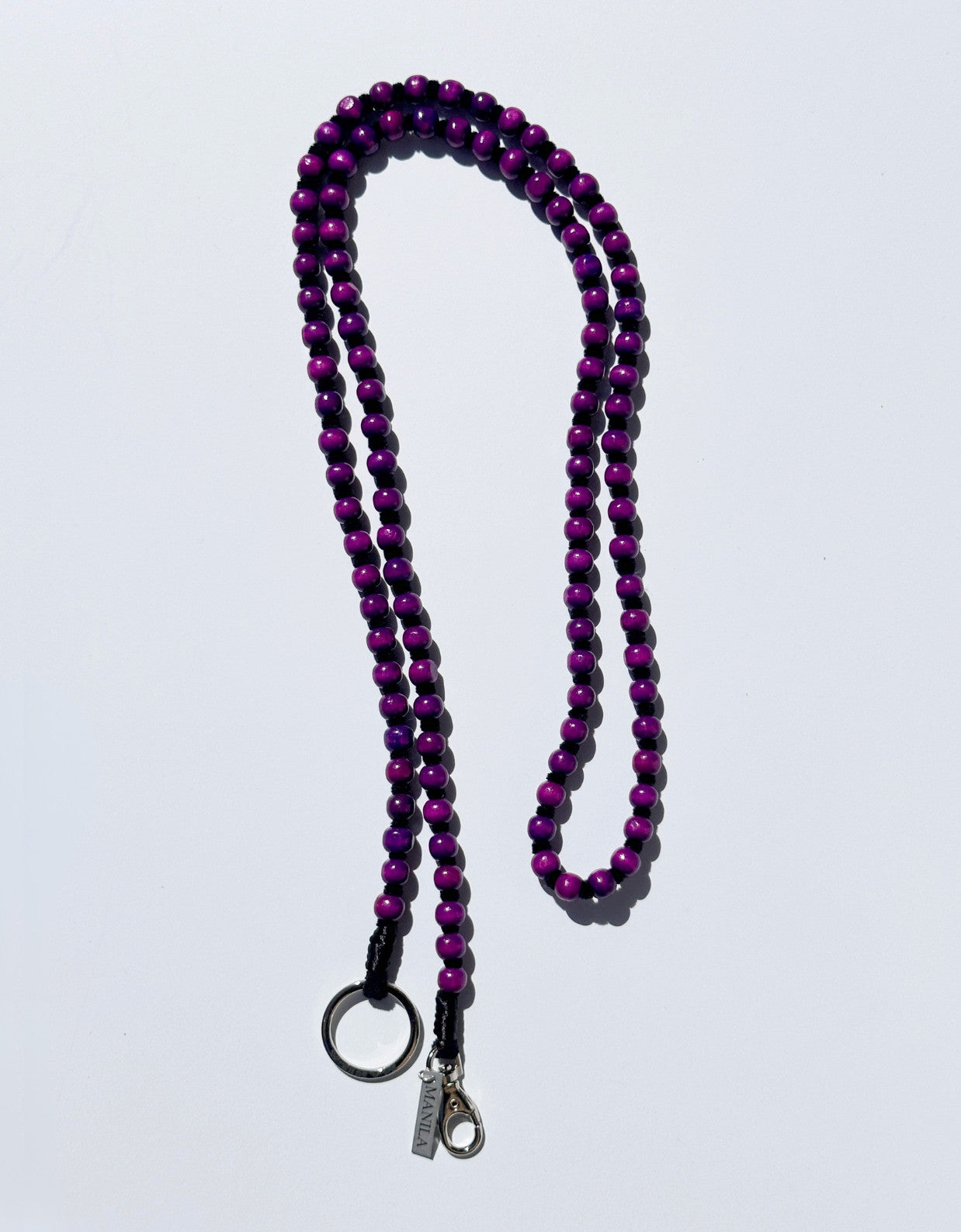 Lanière pour smartphone « Charito » à perles - 125 cm