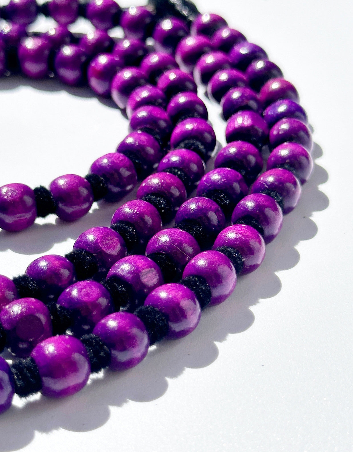 Lanière pour smartphone « Charito » à perles - 125 cm