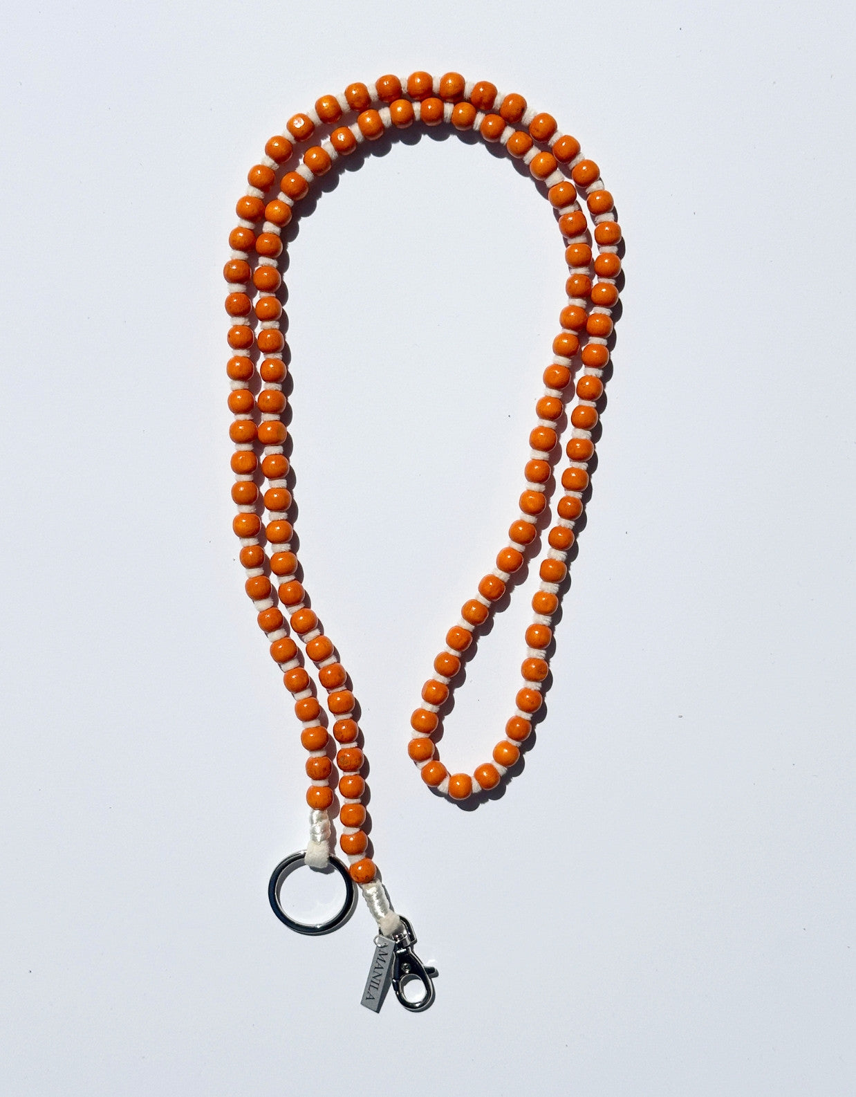 Lanière pour smartphone « Charito » à perles - 125 cm