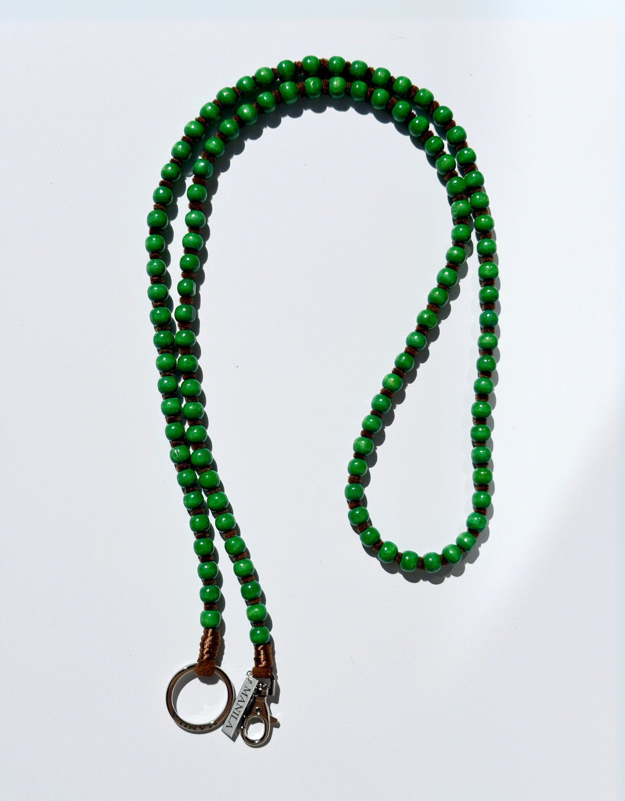 Lanière pour smartphone « Charito » à perles - 125 cm