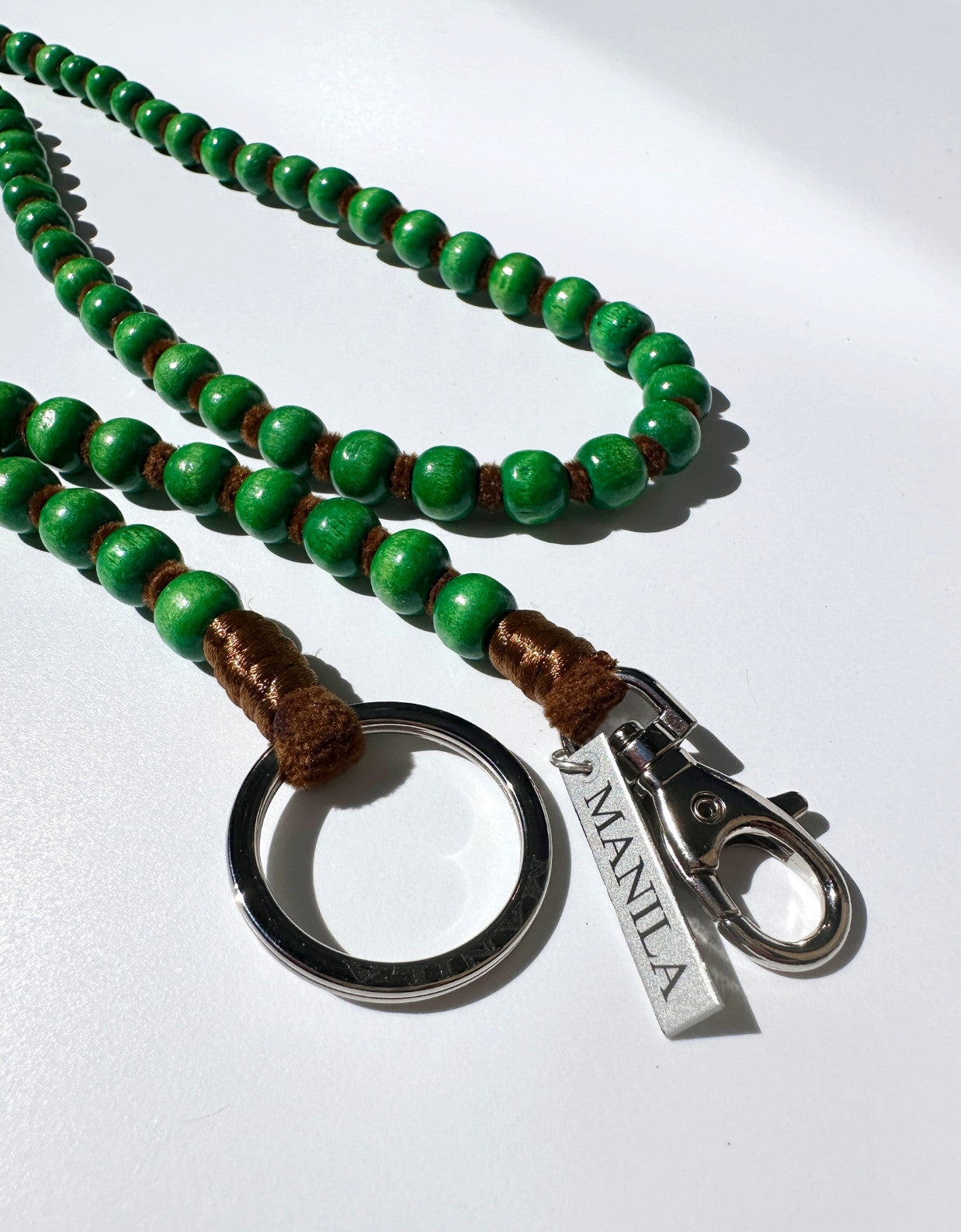 Lanière pour smartphone « Charito » à perles - 125 cm