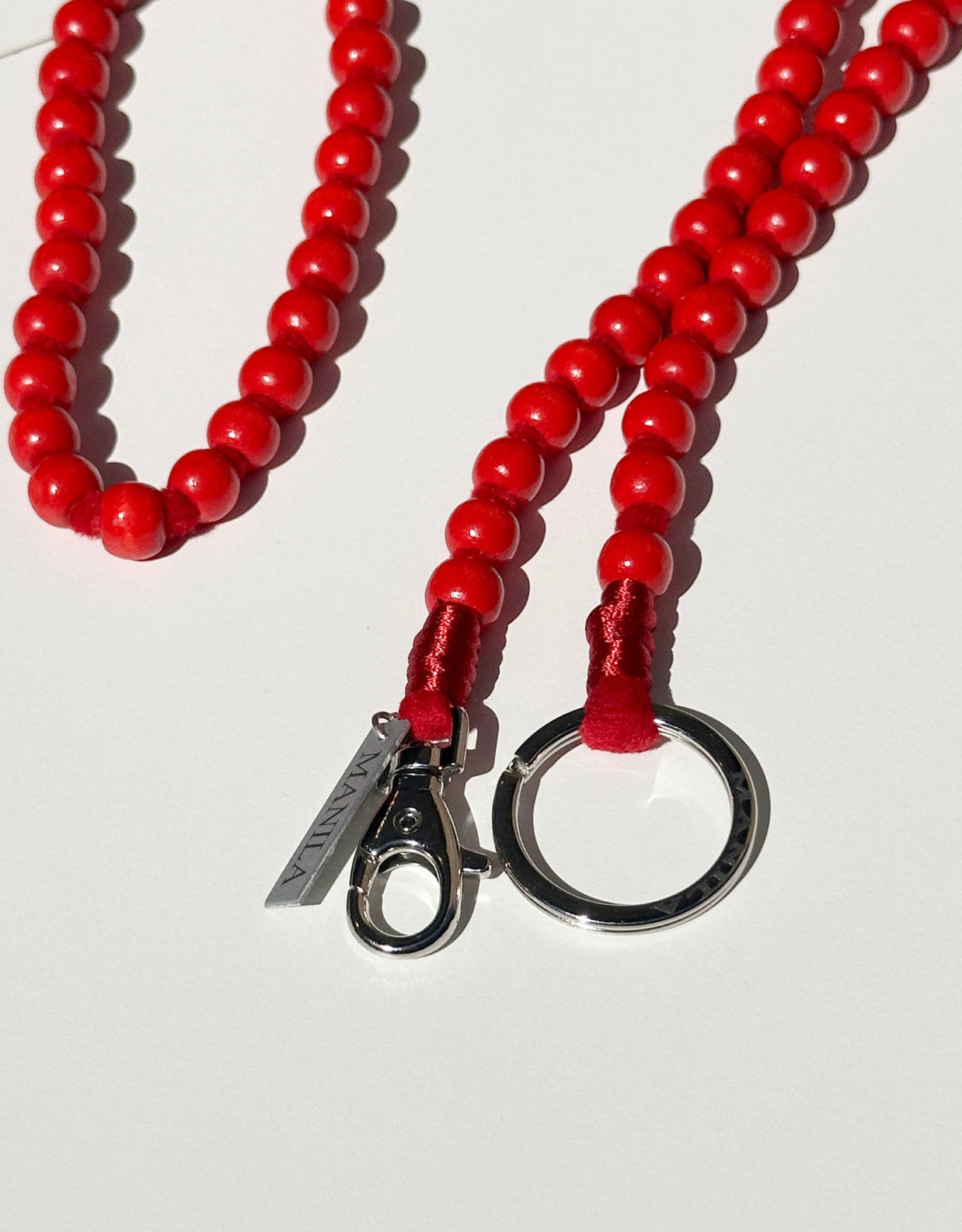 Lanière pour smartphone « Charito » à perles - 125 cm