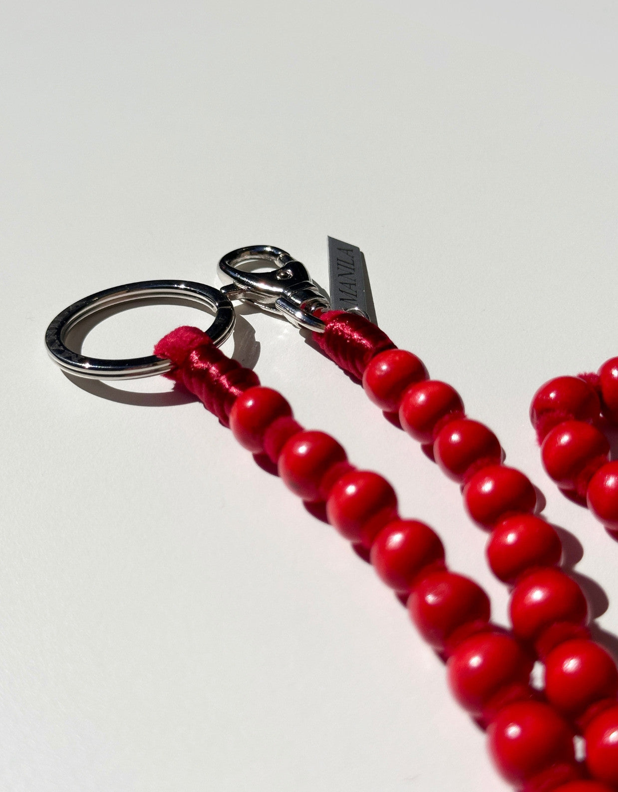 Lanière pour smartphone « Charito » à perles - 125 cm