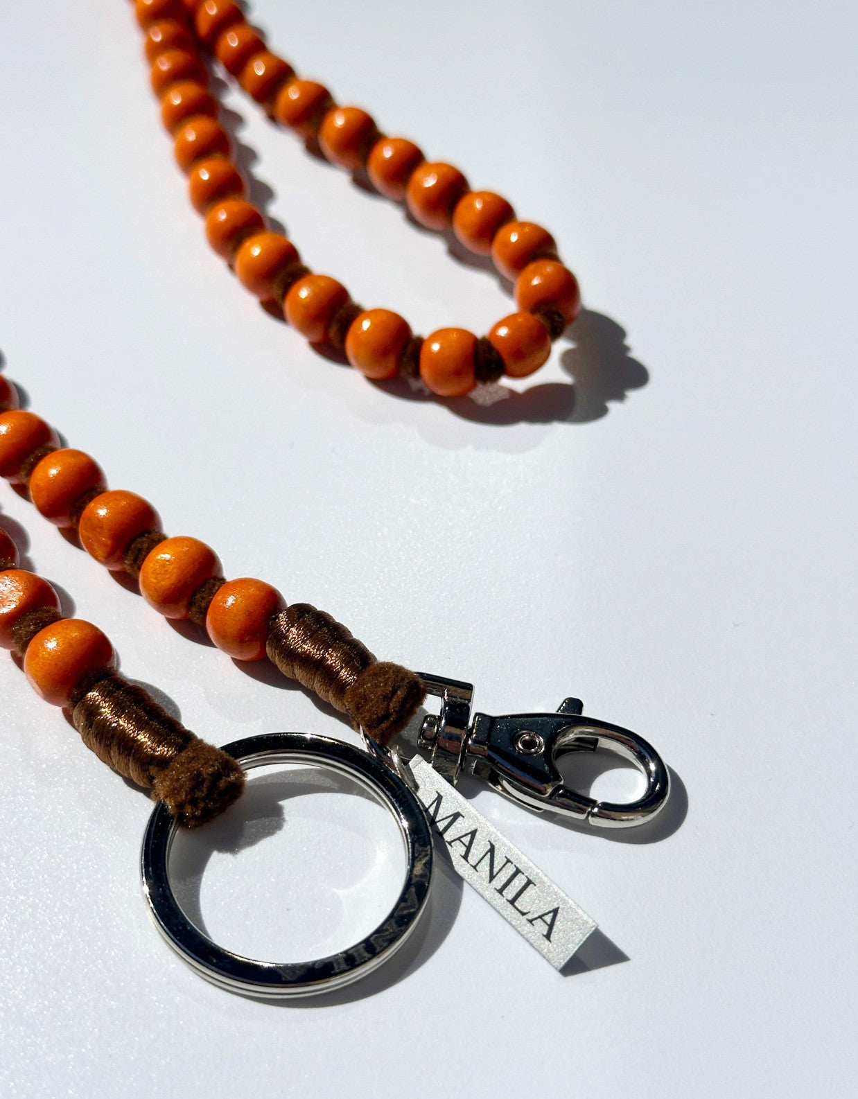 Lanière pour smartphone « Charito » à perles - 125 cm