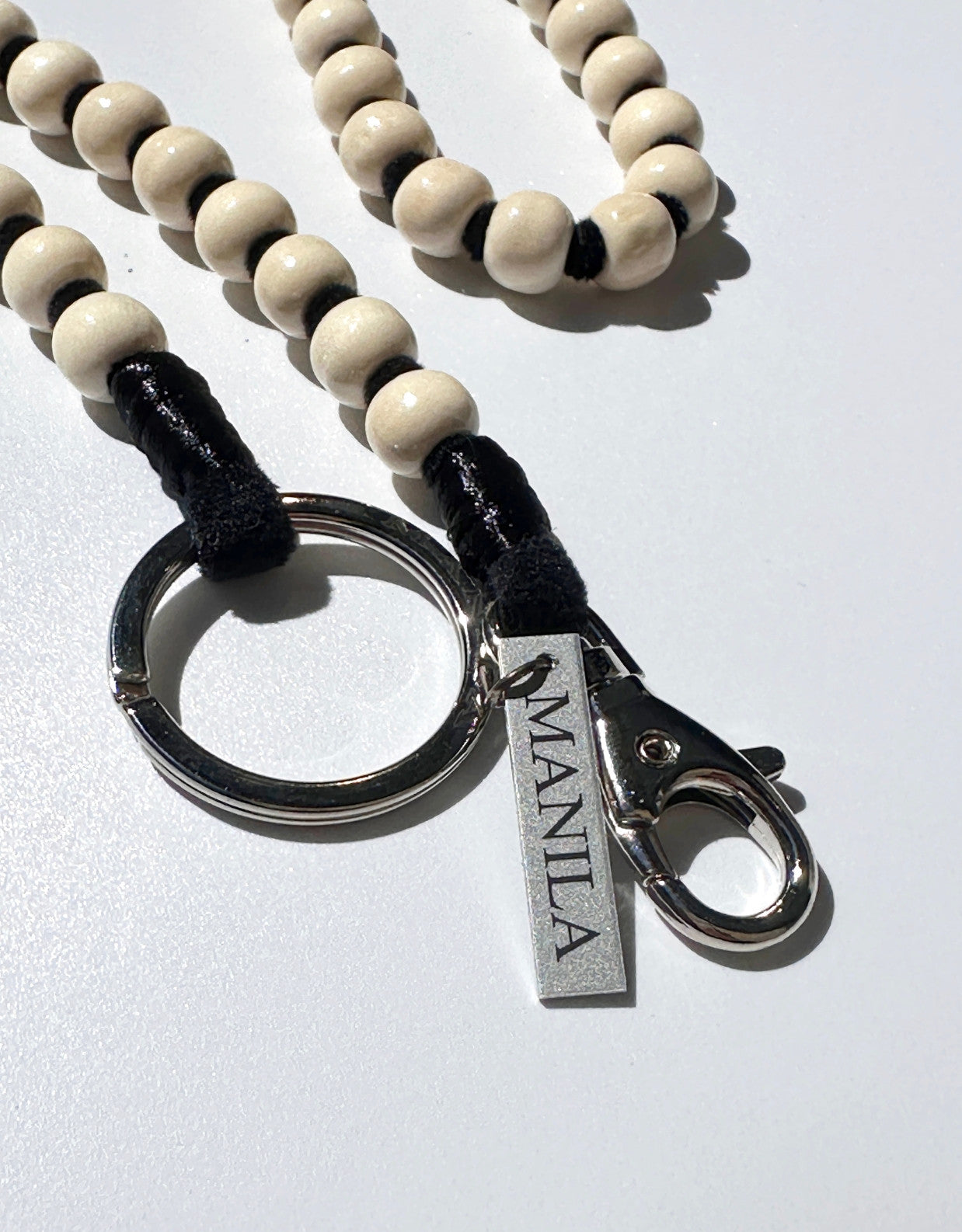 Lanière pour smartphone « Charito » à perles - 125 cm