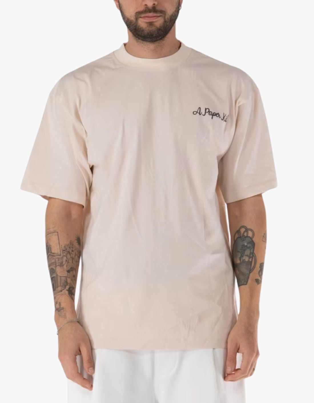 Camiseta "logo textura"