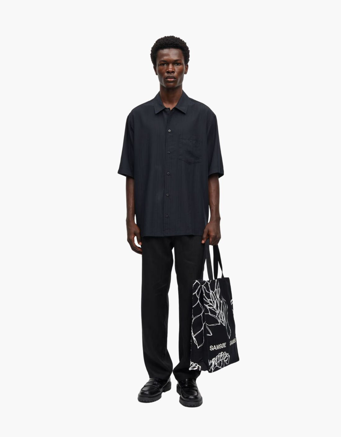 Camisa "Saayo" - Negra