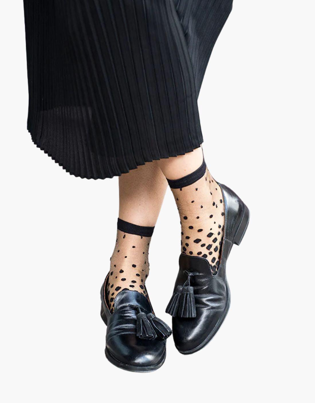 "Nakameguro" Socks - Black