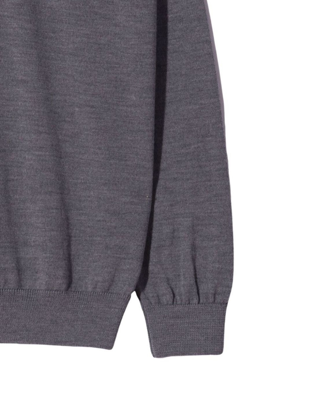 Jersey merino "CREWNECK"