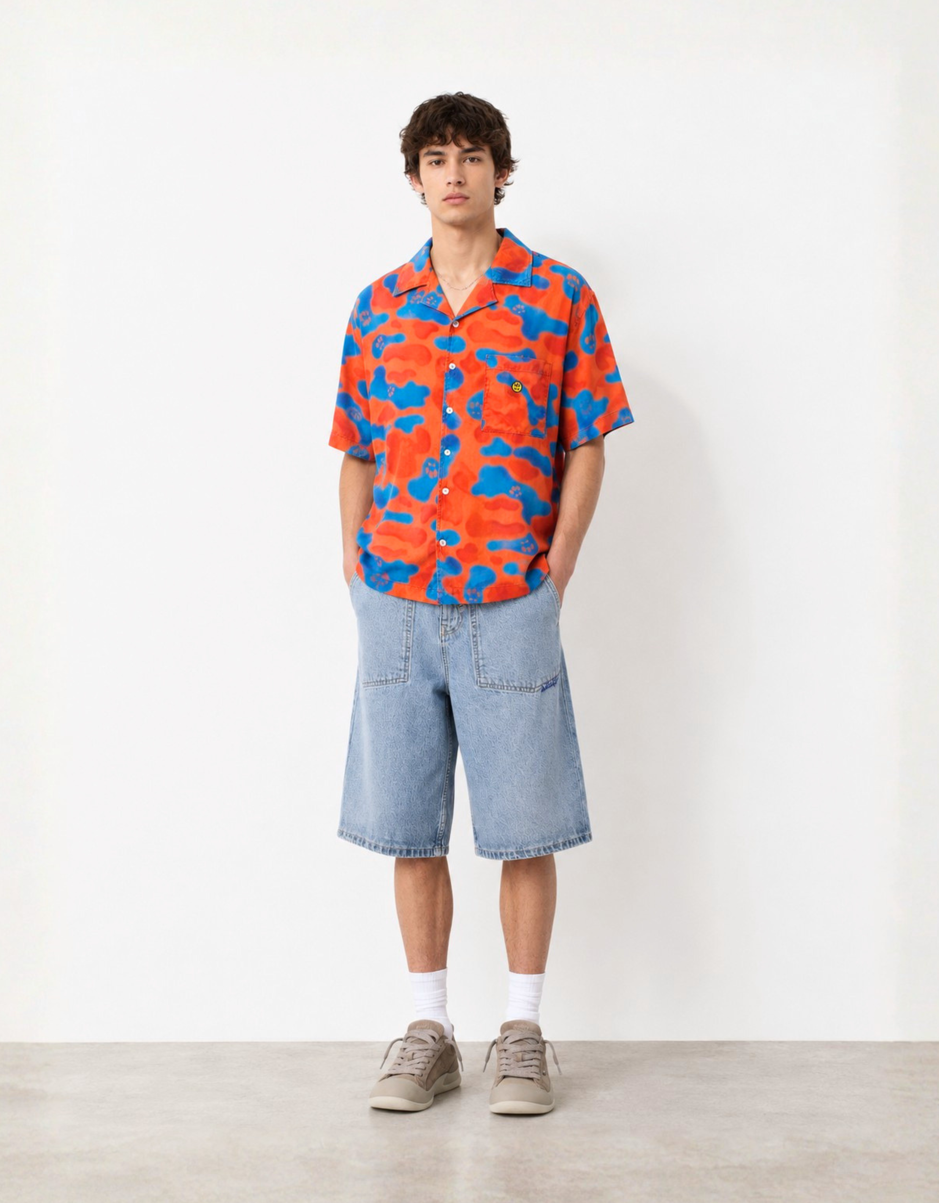 Camisa estampado "Ghost"