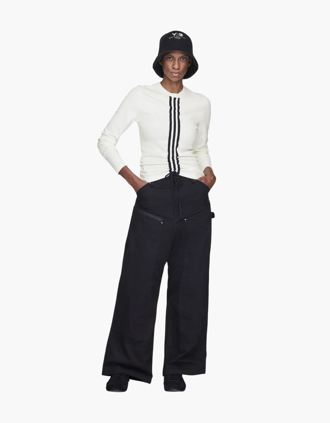 Jersey 3 stripes "Fitted Cinch" Y-3