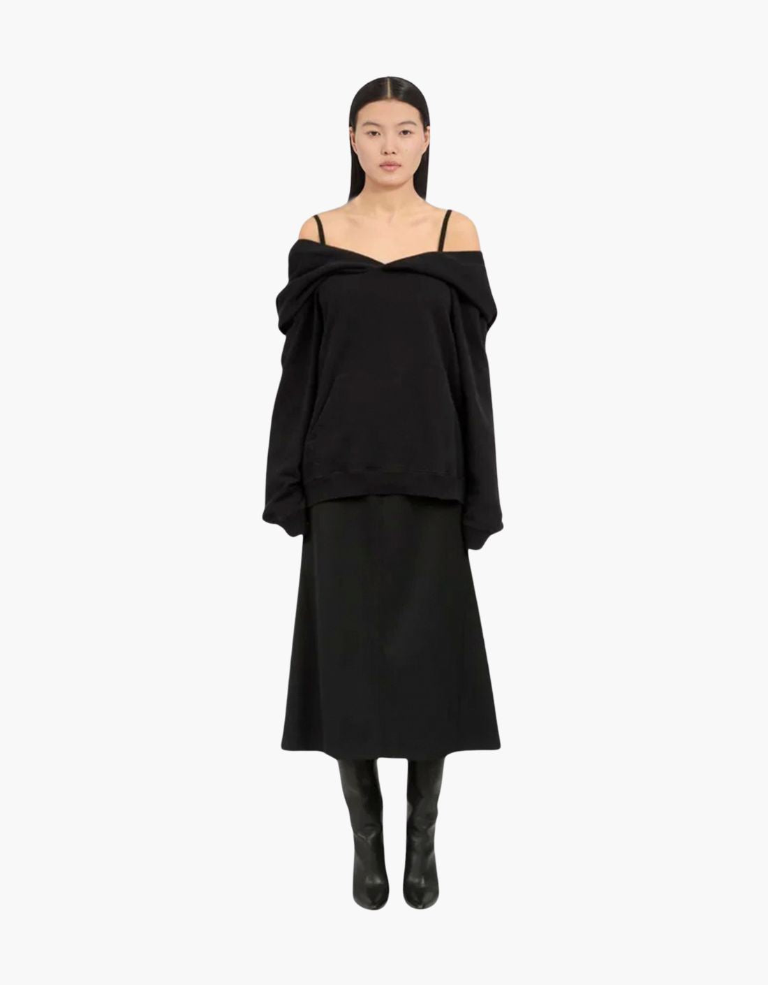 Sudadera con espalda descubierta "Éclat" - MM6