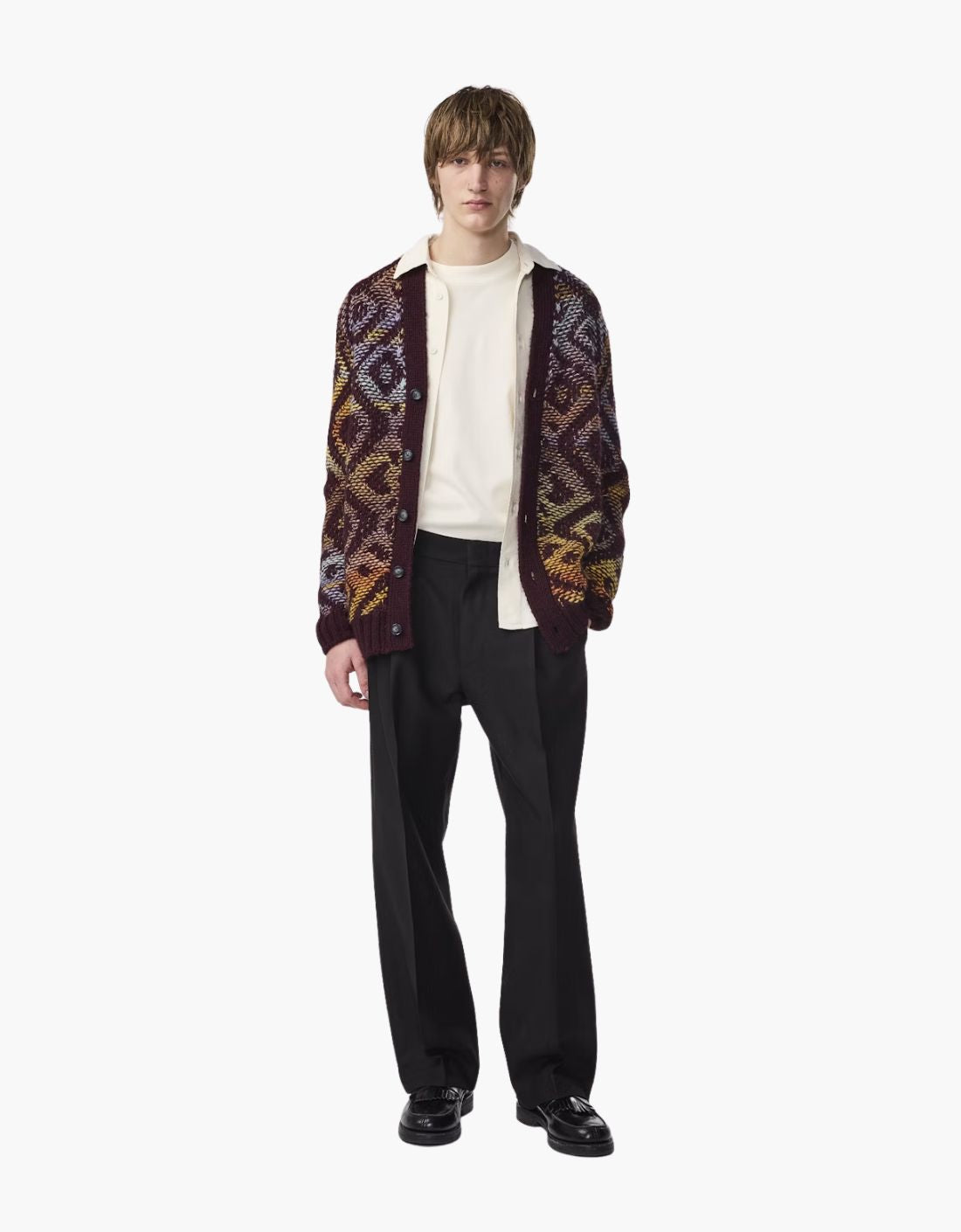 Pantalon lana relaxed "Kay"