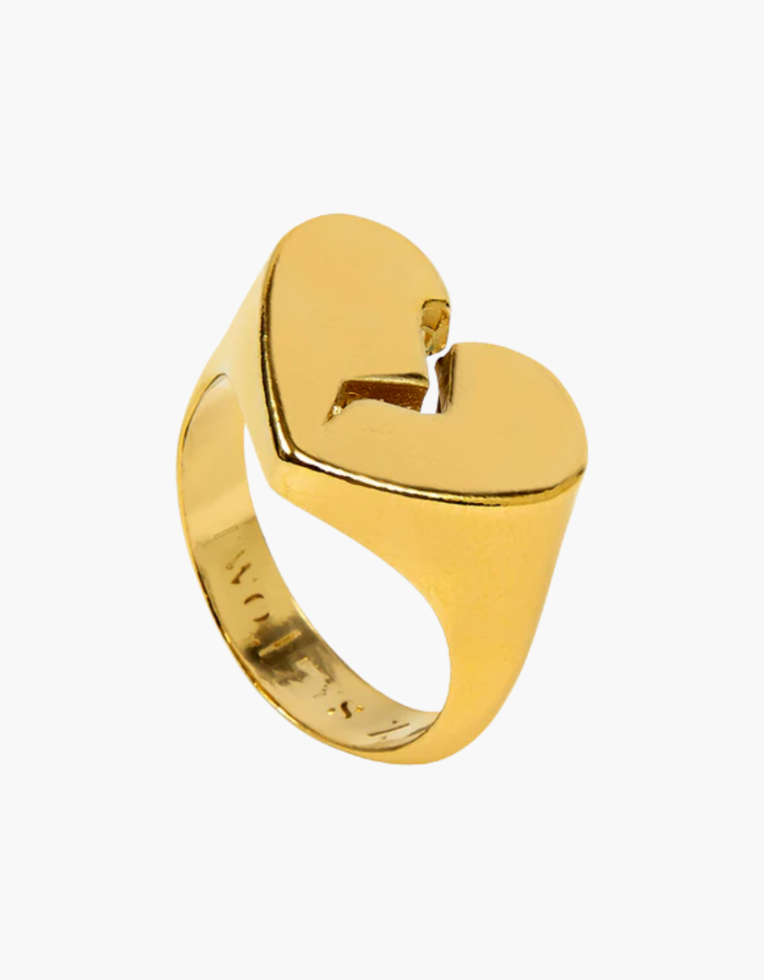 Anillo "Broken Heart" - Gold