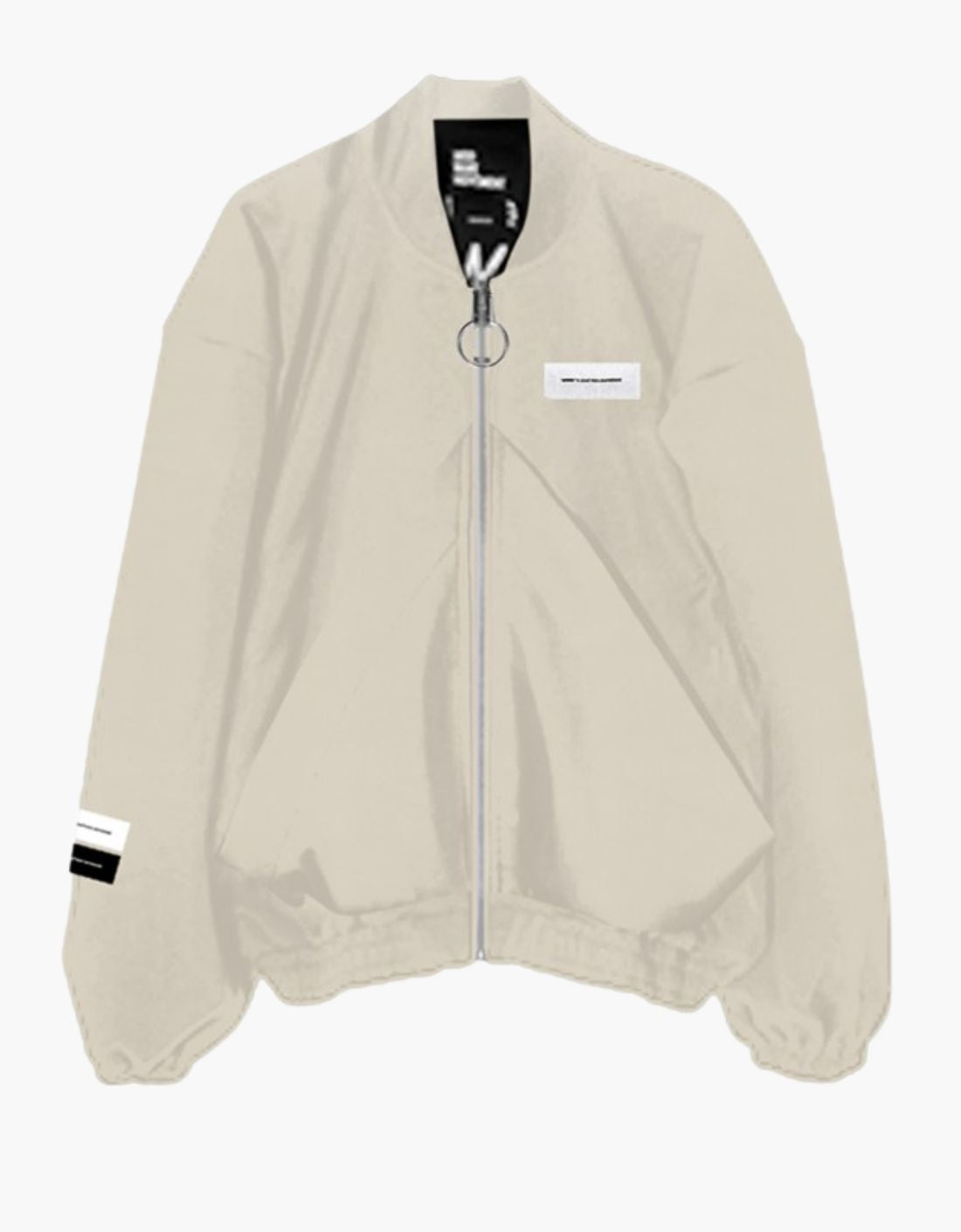 Chaqueta bomber con abrigo ligero "Crossed"