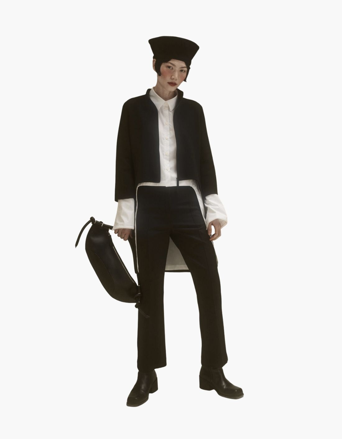 Cardigan tipo frac "Hira"