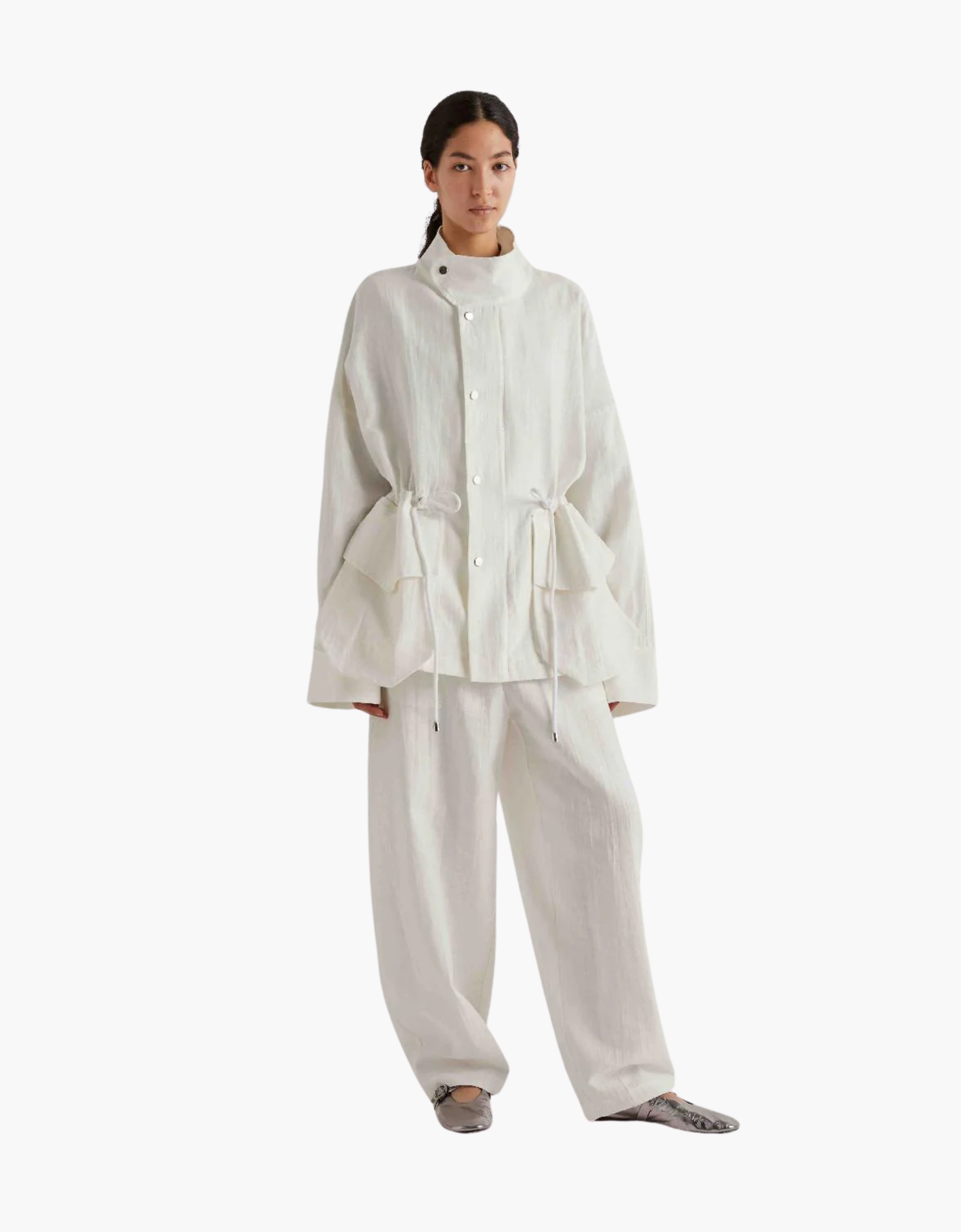 Chaqueta cuerdas ajustables