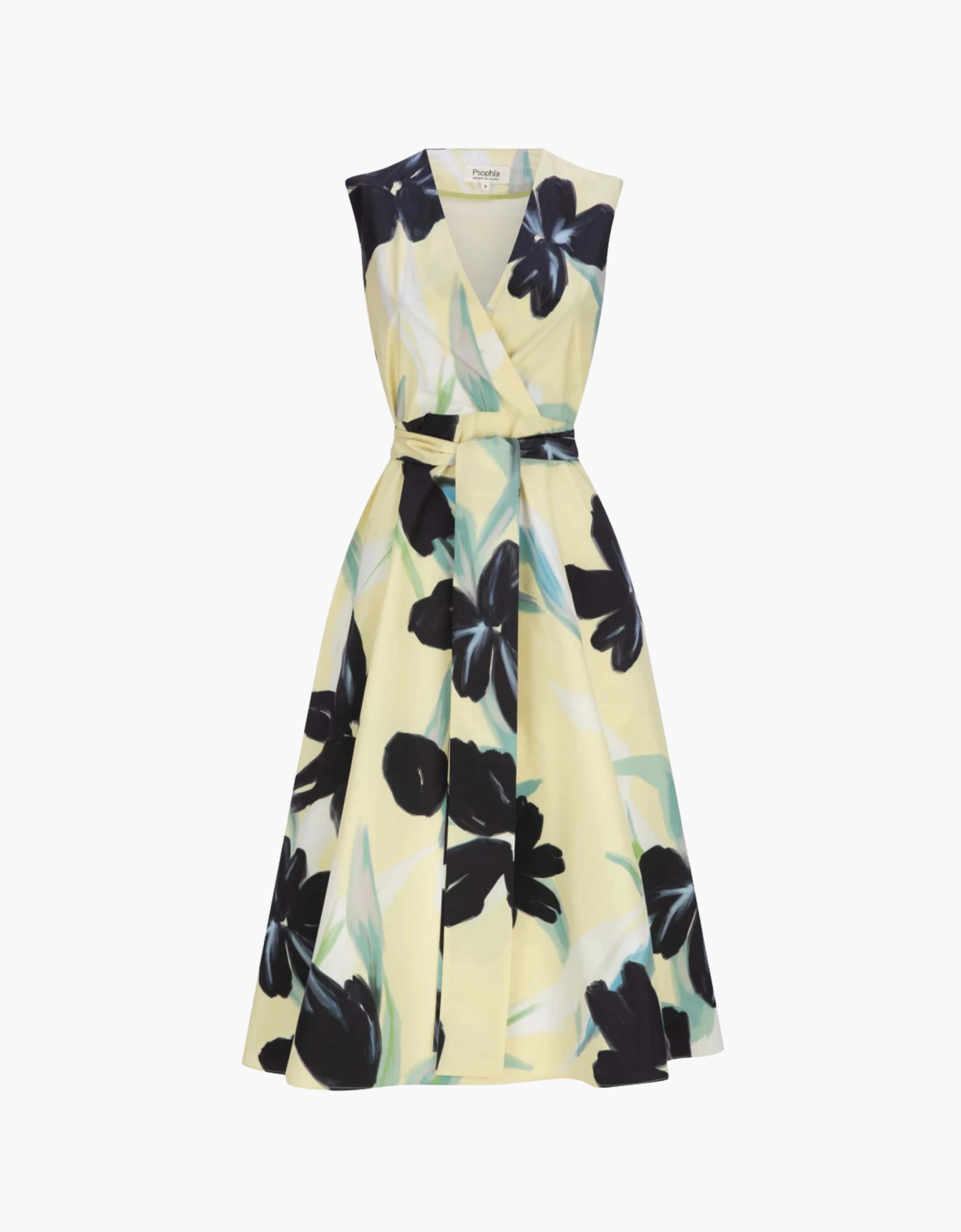 Vestido midi floral
