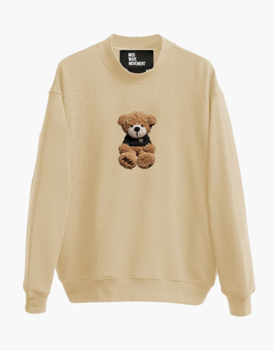 Sudadera Beige "Mike Teddy"