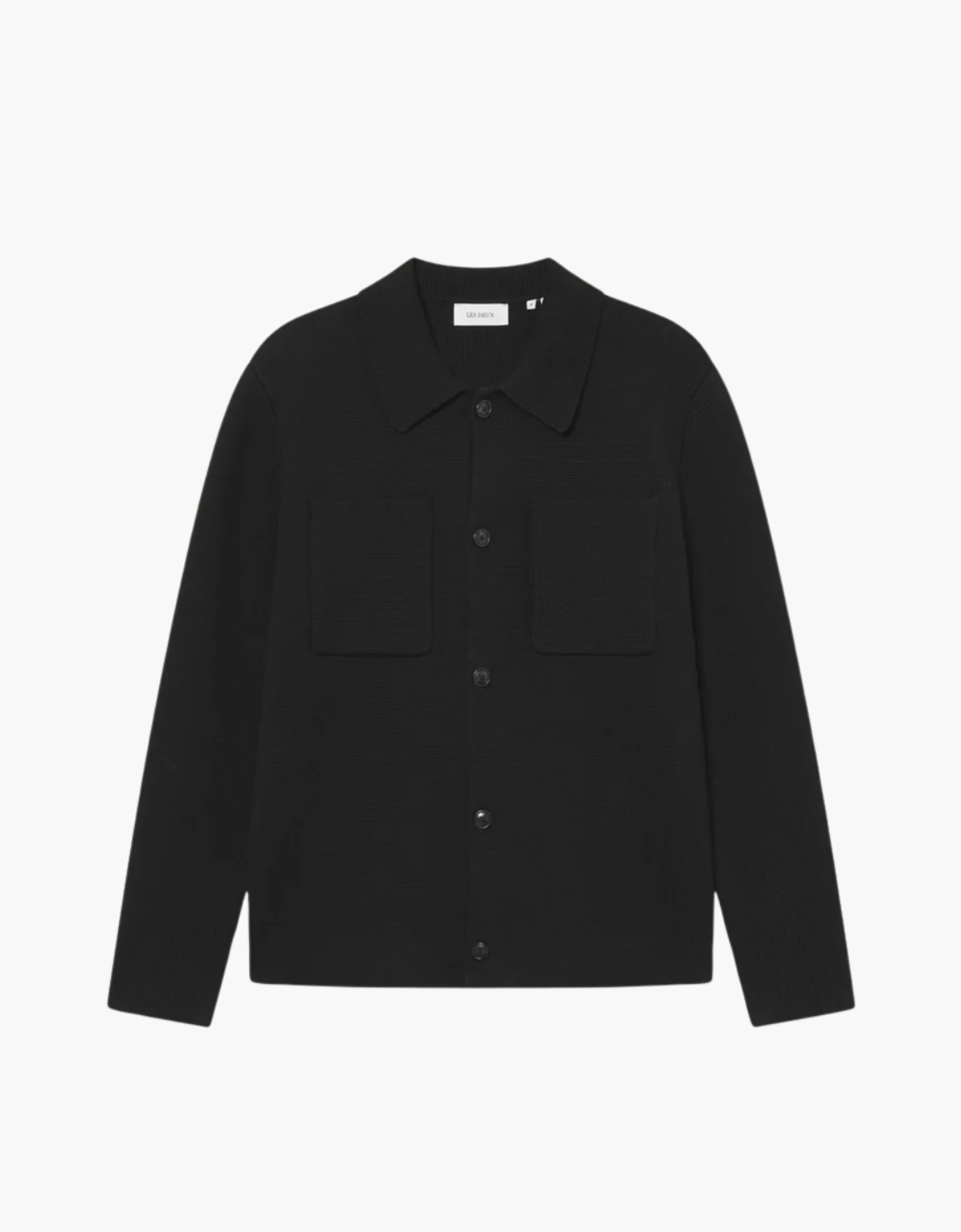 Chaqueta punto "Fisher" negra