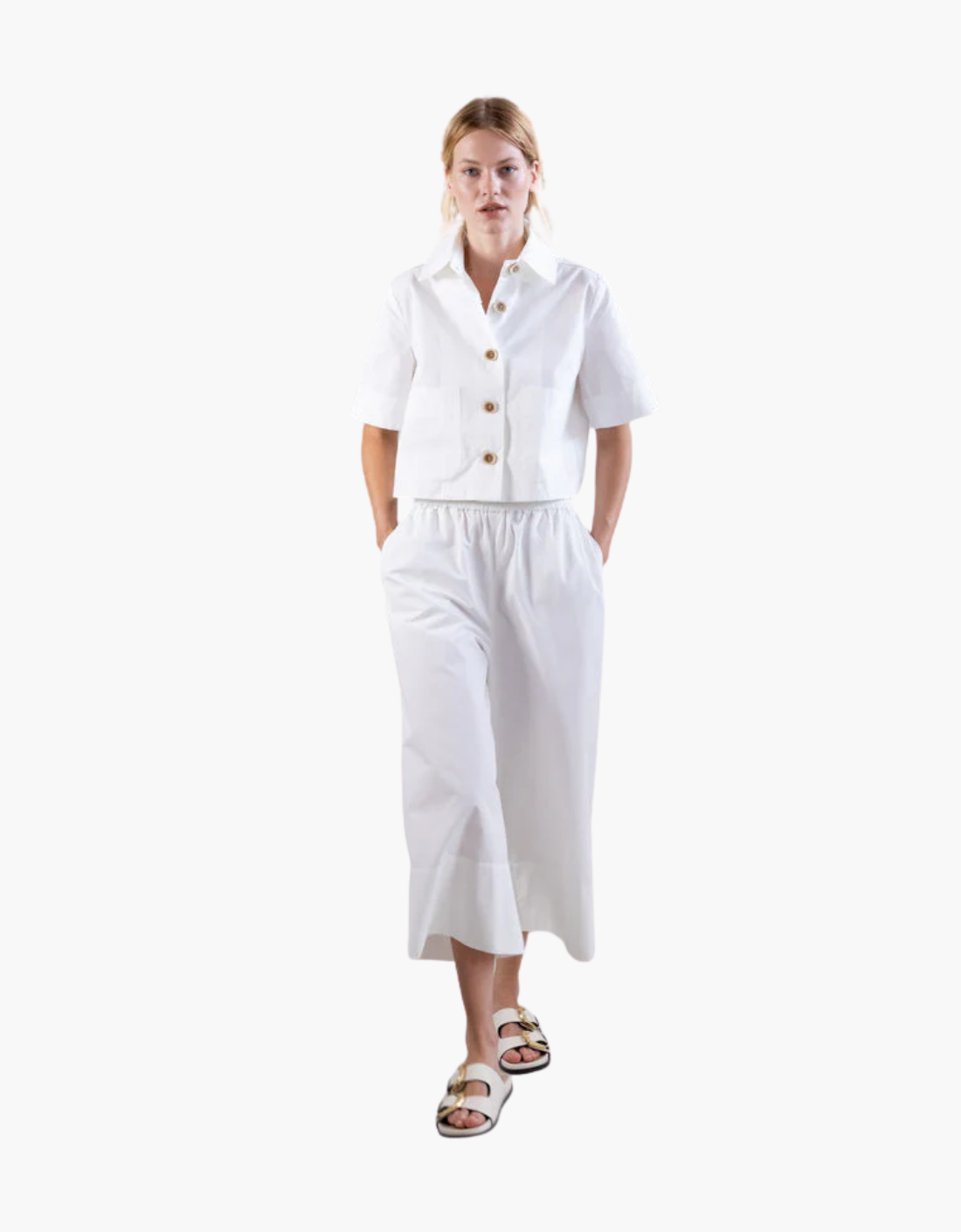 Pantalón algodón goma