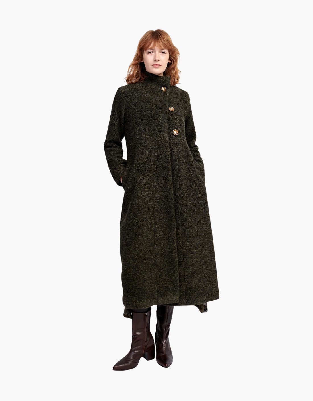 Chaqueta en punto cepillado "Urban Tash"