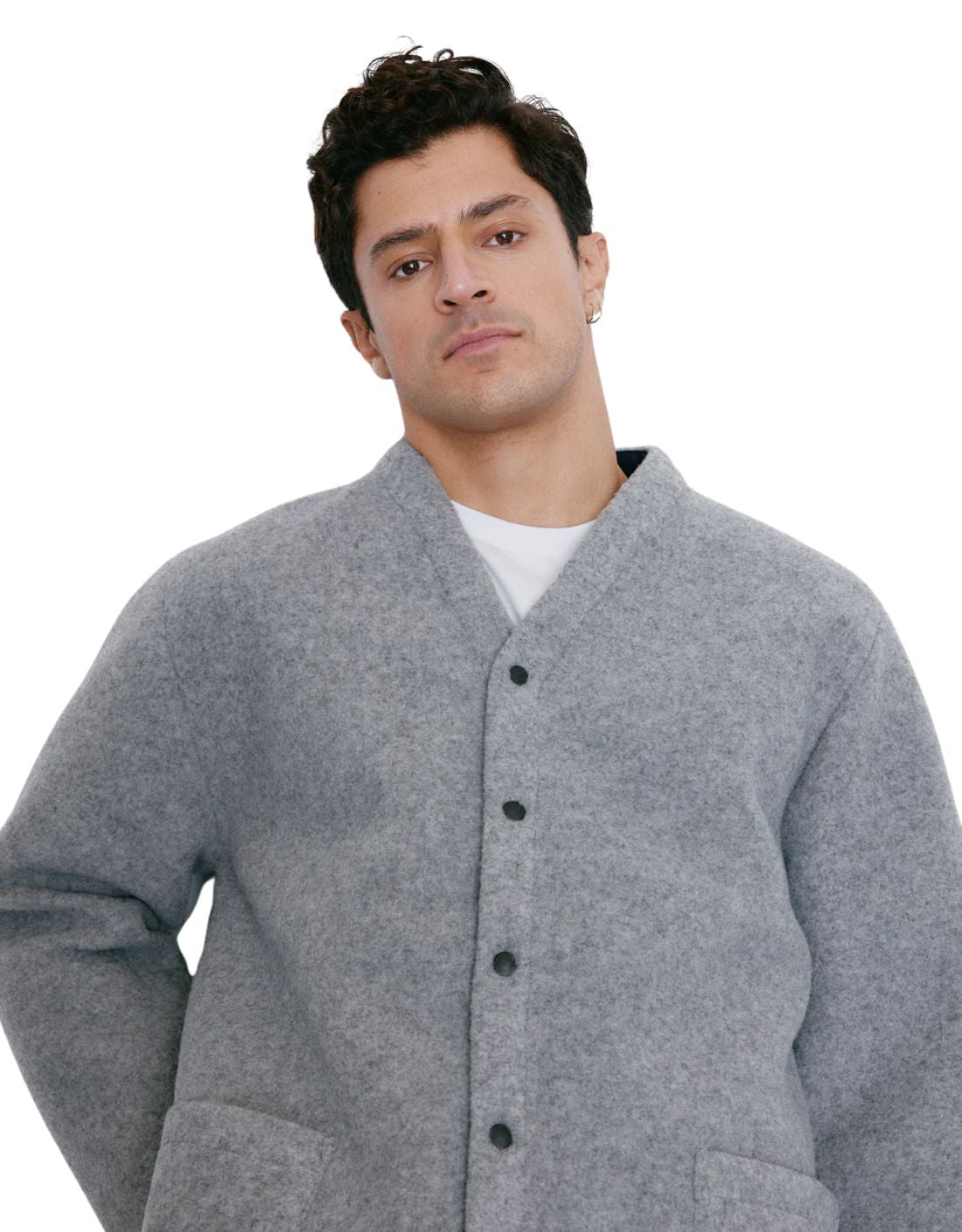 Chaqueta lana virgen "Winter Cardigan"